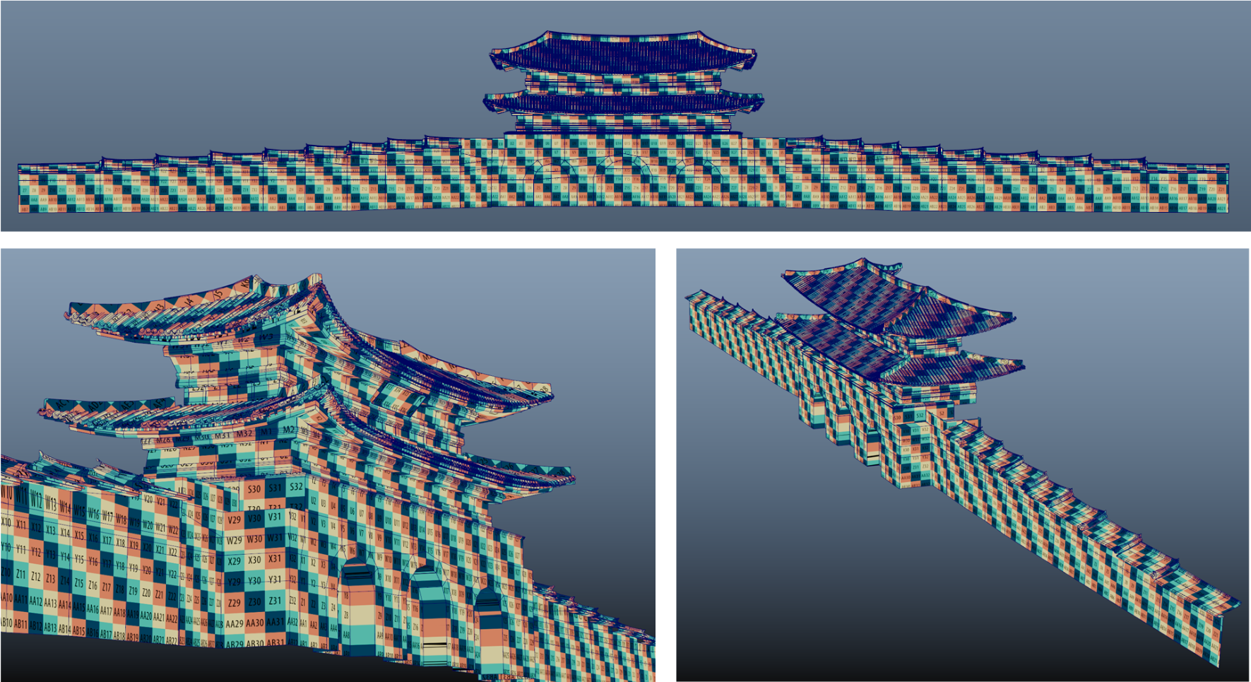75mm Studio, Building Precise Scan Data for 'Gwanghwamun Seoul Light' Media Facade